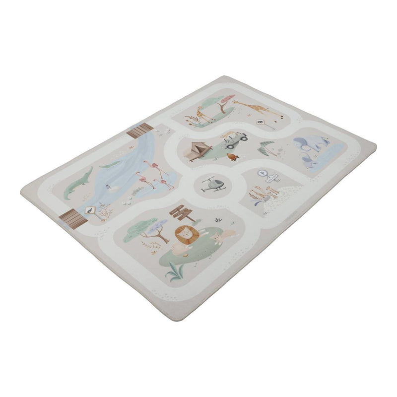 Load image into Gallery viewer, Little dutch safari friends vloerkleed
