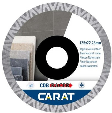 Carat diamantzaag tegels natuursteen brilliant | ø230x22.23mm | cdb racer cdbm racer - cdbm230300