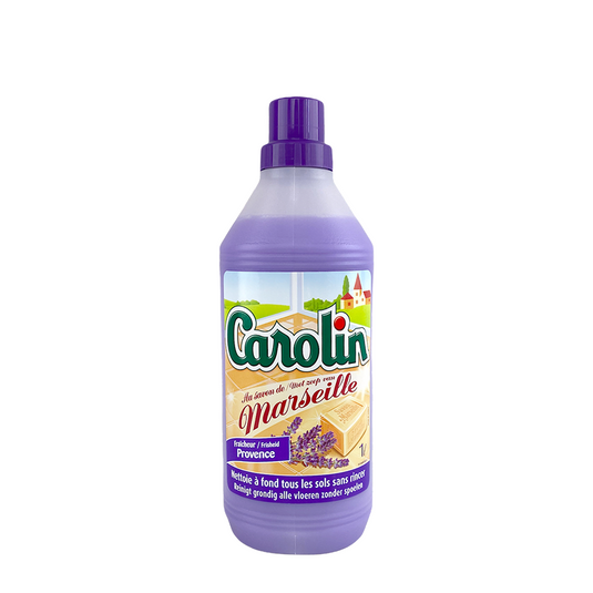 Carolin vloerreiniger met zeep van marseille frisheid provence 1000ml