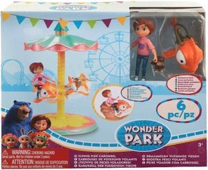 Jonotoys wonderpark draaimolen met vliegende vissen