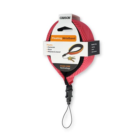 Load image into Gallery viewer, Carson drijvende polsband voor 5 sleutels - rozerood
