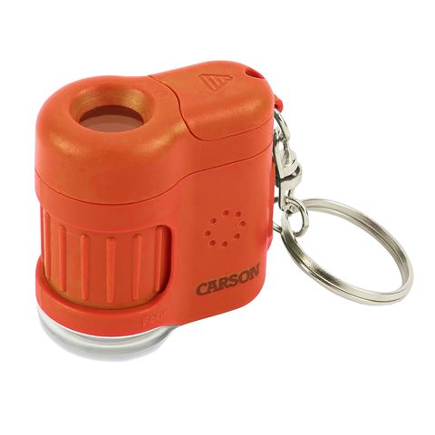 Carson zakmicroscoop micromini 20x oranje