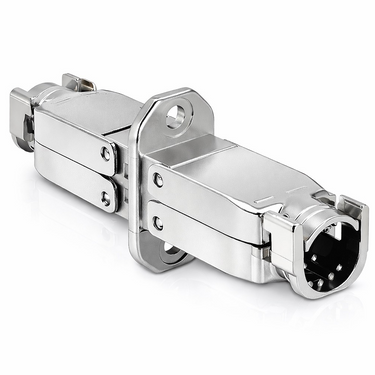 Delock koppeling voor netwerkkabel cat.6a stp (zilver)