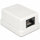 Cat 6 wandcontactdoos - opbouw
