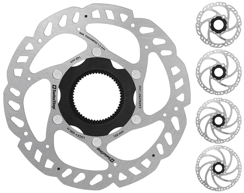 Load image into Gallery viewer, Swissstop catalyst one centerlock disc rotor
