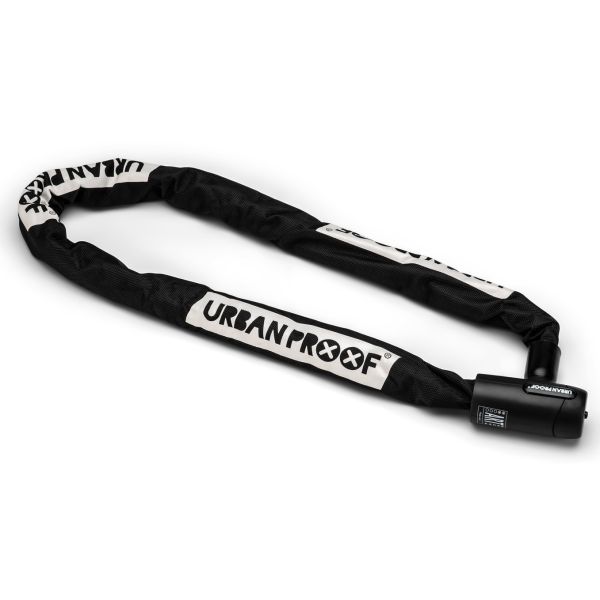 Load image into Gallery viewer, Urbanproof kettingslot art2 8mm 120cm zwart
