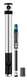 Crankbrothers klic hv analog co2 hand pump incl. bracket