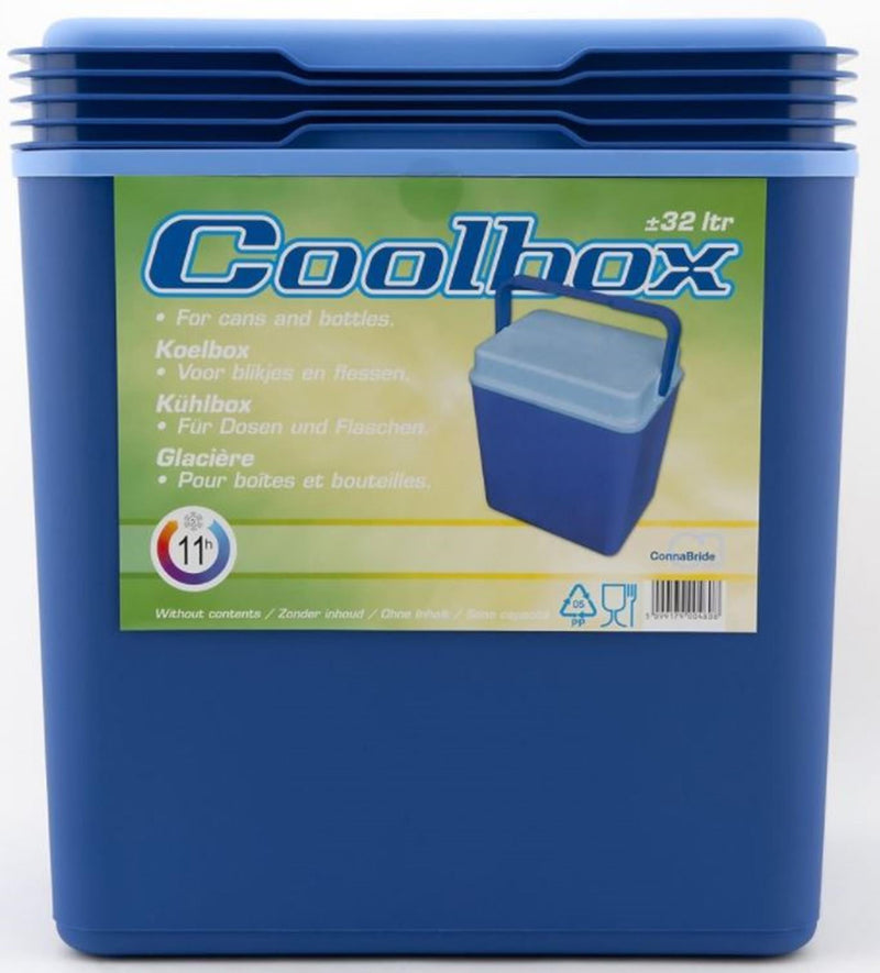 Load image into Gallery viewer, Connabride koelbox donker-blauw 32ltr 40x30x45cm
