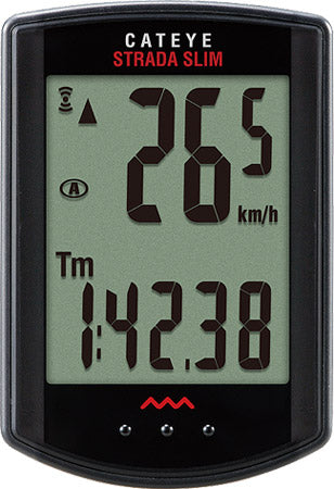 Cateye strada slim bike computer