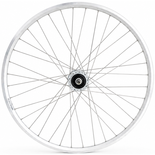 Load image into Gallery viewer, Shimano voorwiel 28 x 1 4'' aluminium zac 2000 velg - dh-c6000-3n naafdynamo - rollerbrake - zilver
