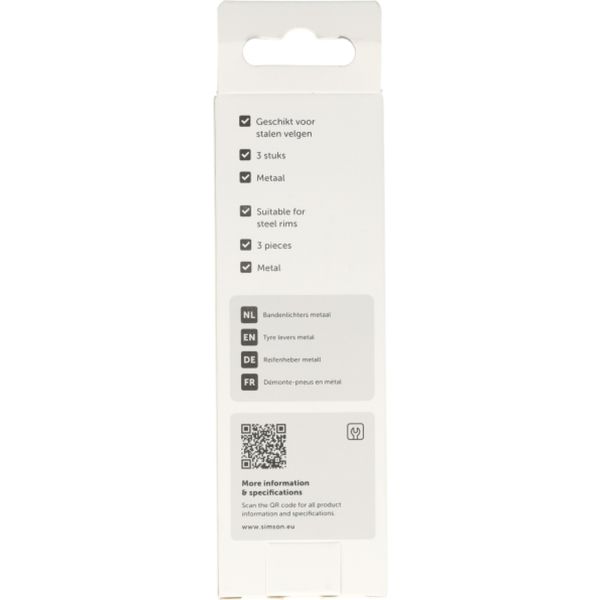 Load image into Gallery viewer, Simson bandafnemer metaal (2st)
