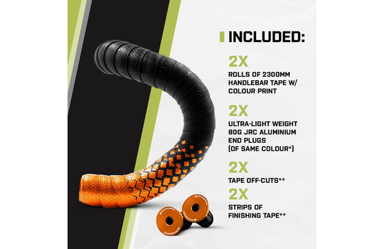 Load image into Gallery viewer, Jrc - stuurlint orimono premium metallic oranje
