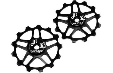Jrc - keramische derailleur wielset shimano 12sp mtb 13t deore, slx, xt, xtr zwart