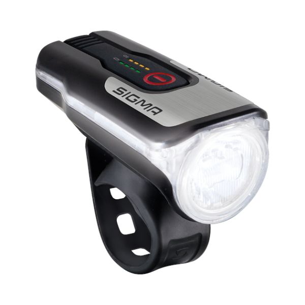 Load image into Gallery viewer, koplamp Aura 80 Lux led USB-oplaadbaar zwart
