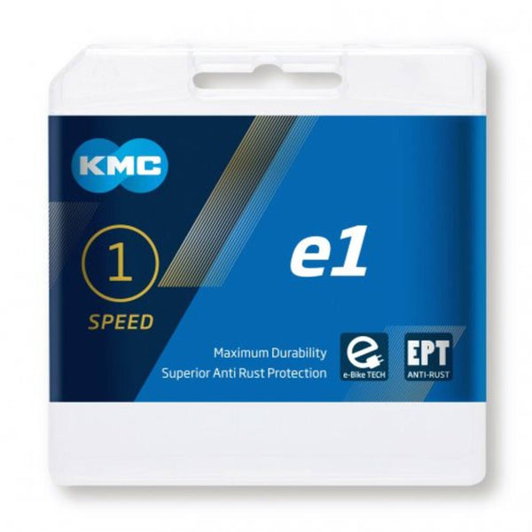 KMC chain E1 EPT narrow 1/2x3/32, 6.7mm, anti rust, 130 L single speed