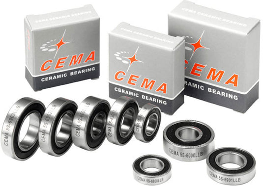 CEMA Kogellager 6802 15 x 24 x 5 Keramisch
