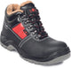 Cerva jena sc-03-012 s3 mid werkschoen gevoerd | kleur zwart rood | maat 47 - 8591806234949