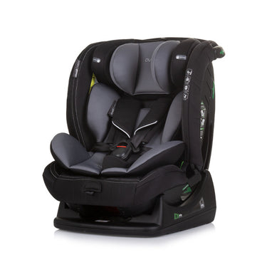 Chipolino aviato autostoel i-size 40-150 cm groep 0+, 1, 2 én 3 granite grijs zwart