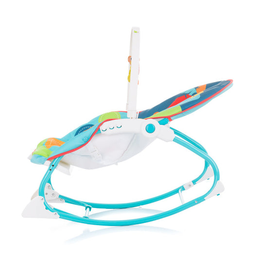 Chipolino enjoy wipstoel met muziek en kalmerende trillingen multicolor