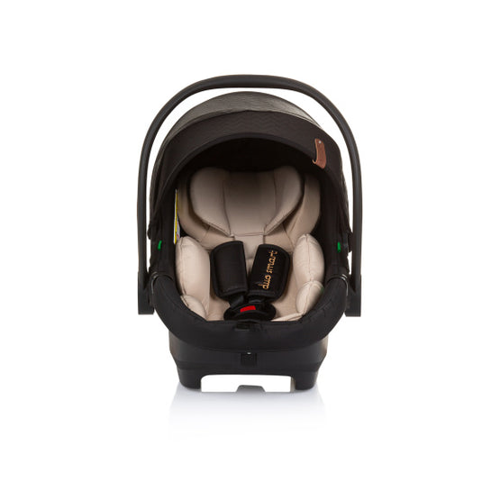 Chipolino duo autostoel 40-87 cm groep 0+ obsidian zwart beige