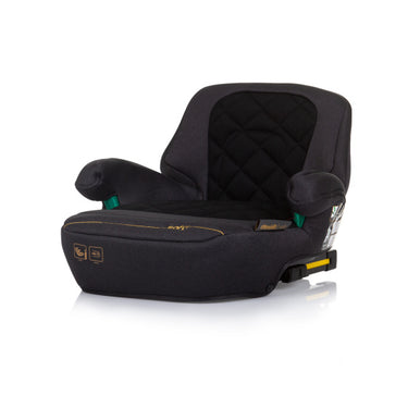Chipolino safy zitverhoger i-size 125-150 cm isofix obsidian zwart