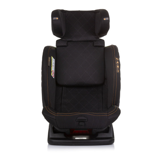Load image into Gallery viewer, Chipolino aviato autostoel i-size 40-150 cm groep 0+, 1, 2 én 3 obsidian zwart
