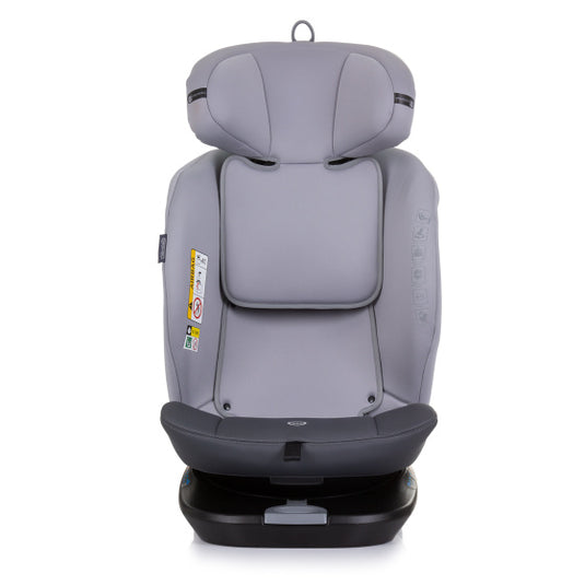 Chipolino autostoel i-size 40-150 cm isofix 360° granite grijs