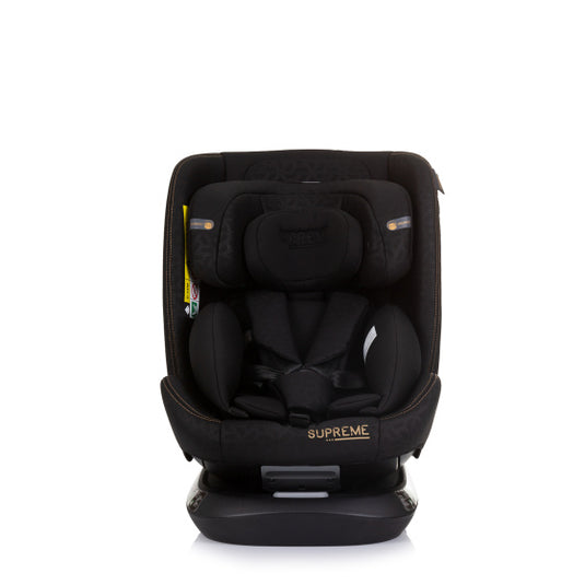 Chipolino autostoel i-size 40-150 cm isofix 360° obsidian zwart