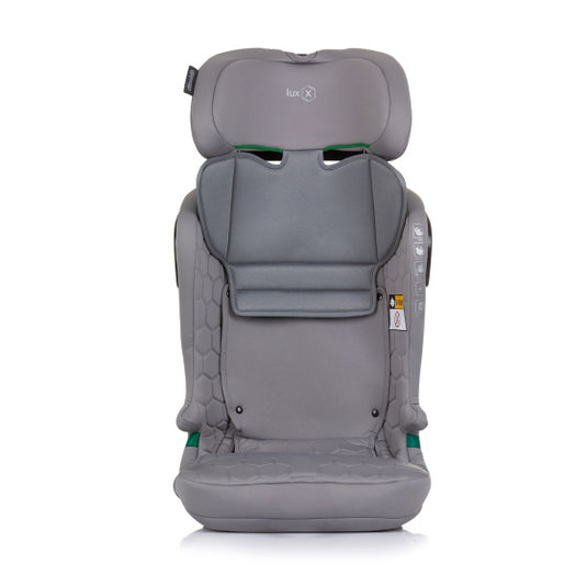 Chipolino lux x autostoel i-size 76-150 cm isofix granite grijs
