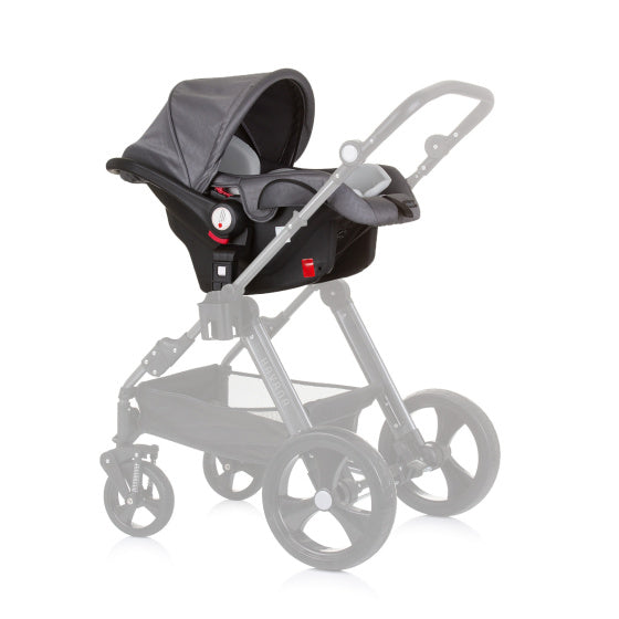 Load image into Gallery viewer, Chipolino Havana Autostoel met Adapters 40-85 cm Groep 0+ Silver Grijs
