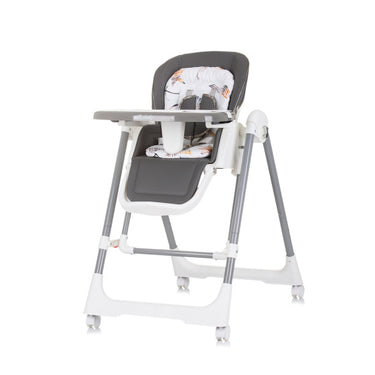 Chipolino milk shake 2-in-1 kinderstoel schommelstoel ash grijs wit
