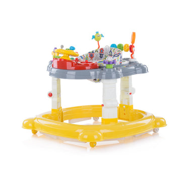 Chipolino joya lux 4-in-1 loopstoel 360° draaibaar opvouwbaar geel