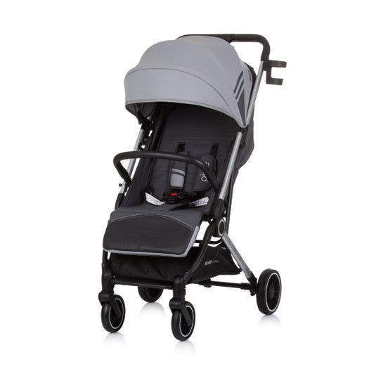 Chipolino pixie opvouwbare buggy ash grijs zwart