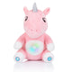 Chipolino pluche baby nachtlamp knuffel unicorn met muziek licht