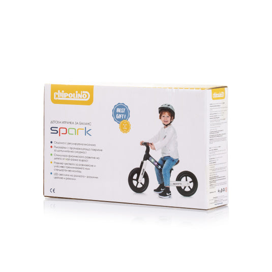 Chipolino spark met lichteffect 12 inch junior groen