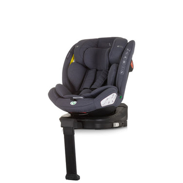 Chipolino tourino autostoel i-size 40-150 cm isofix 360° granite donkergrijs