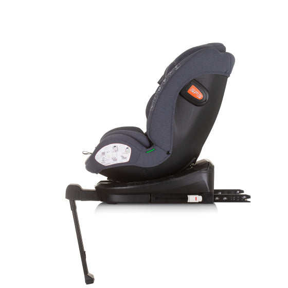 Load image into Gallery viewer, Chipolino tourino autostoel i-size 40-150 cm isofix 360° granite donkergrijs
