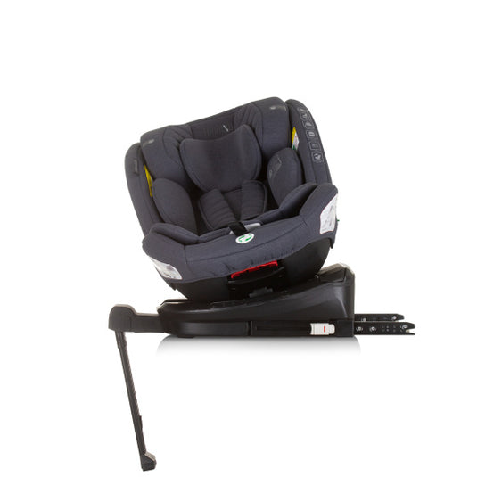 Chipolino tourino autostoel i-size 40-150 cm isofix 360° granite donkergrijs