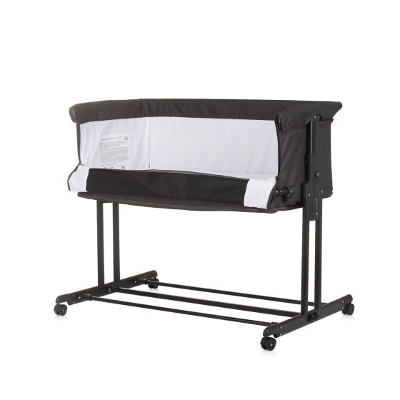 Load image into Gallery viewer, Chipolino zen co-sleeper box met klamboe obsidian zwart
