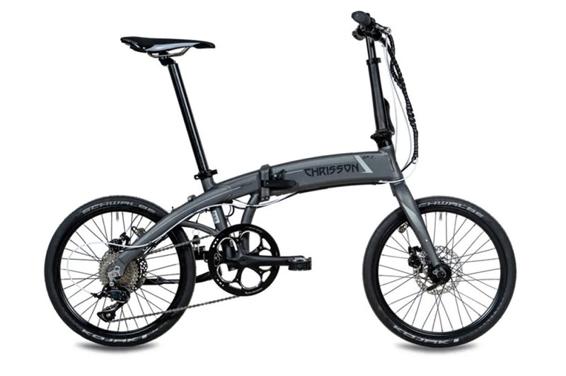 Load image into Gallery viewer, Chrisson ef3 20 inch 30 cm unisex 9v mechanische schijfrem grijs
