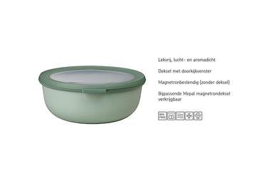 Mepal multikom cirqula 2000ml nordic sage