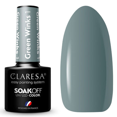 Claresa uv led gellak 5ml green winks 1