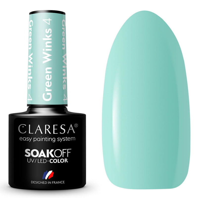 Load image into Gallery viewer, Claresa uv led gellak 5ml green winks 4
