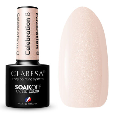 Claresa uv led gellak 5ml celebration 8