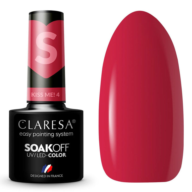 Load image into Gallery viewer, Claresa uv led gellak 5ml kiss me 4
