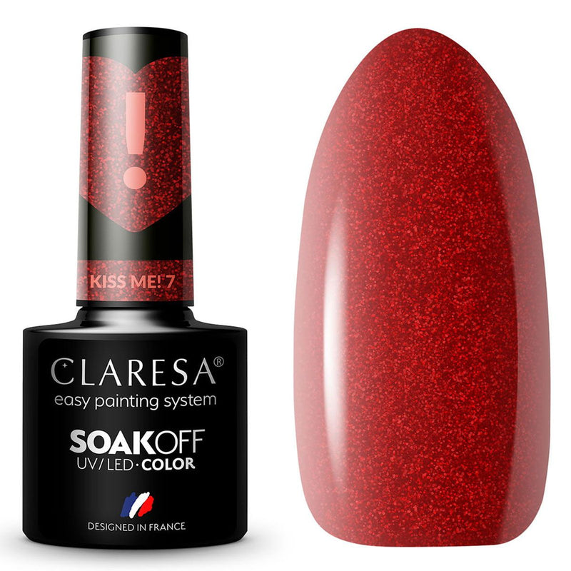 Load image into Gallery viewer, Claresa uv led gellak 5ml kiss me 7
