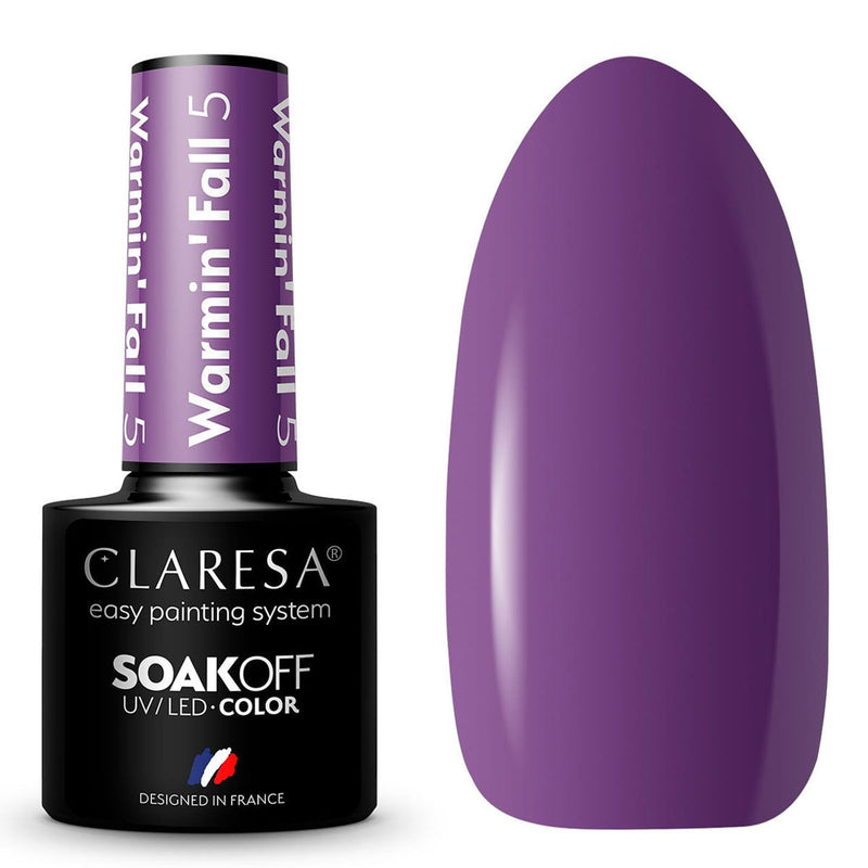 Load image into Gallery viewer, Claresa uv led gellak 5ml warmin' fall 5
