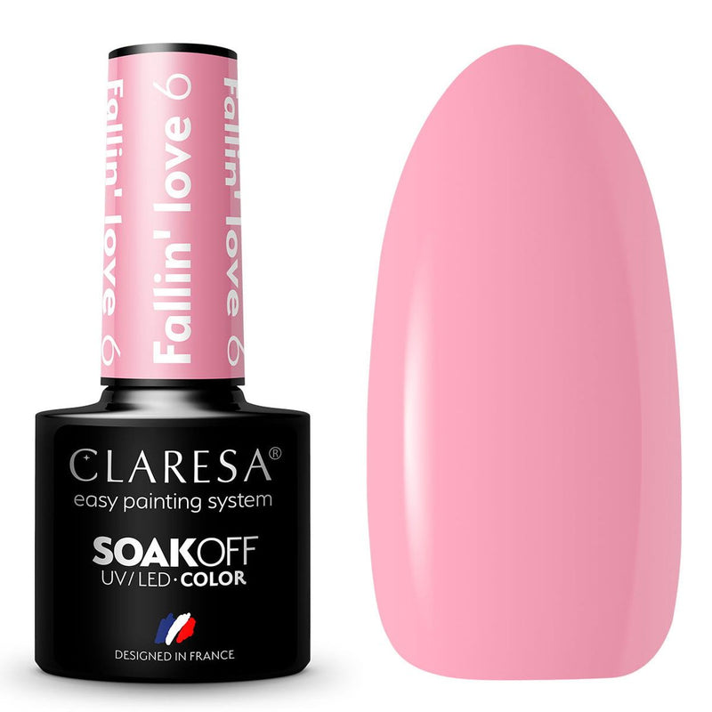 Load image into Gallery viewer, Claresa uv led gellak 5ml fallin' love 6
