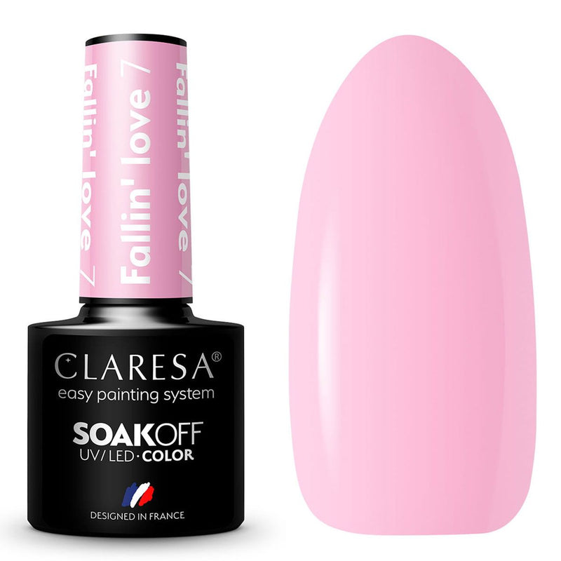Afbeelding laden in galerijviewer, Claresa uv led gellak 5ml fallin' love 7
