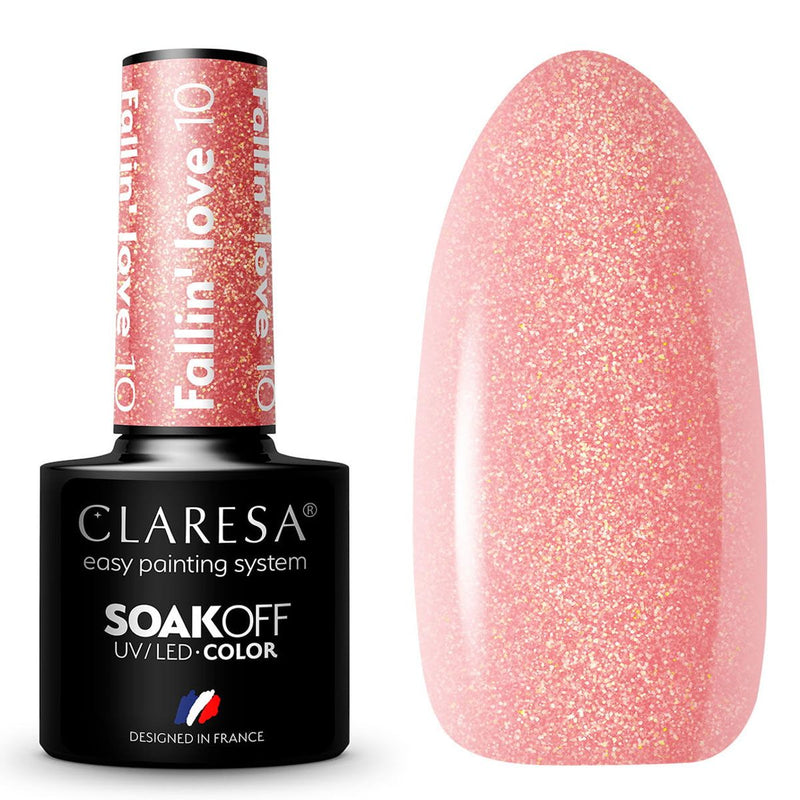 Load image into Gallery viewer, Claresa uv led gellak 5ml fallin' love 10
